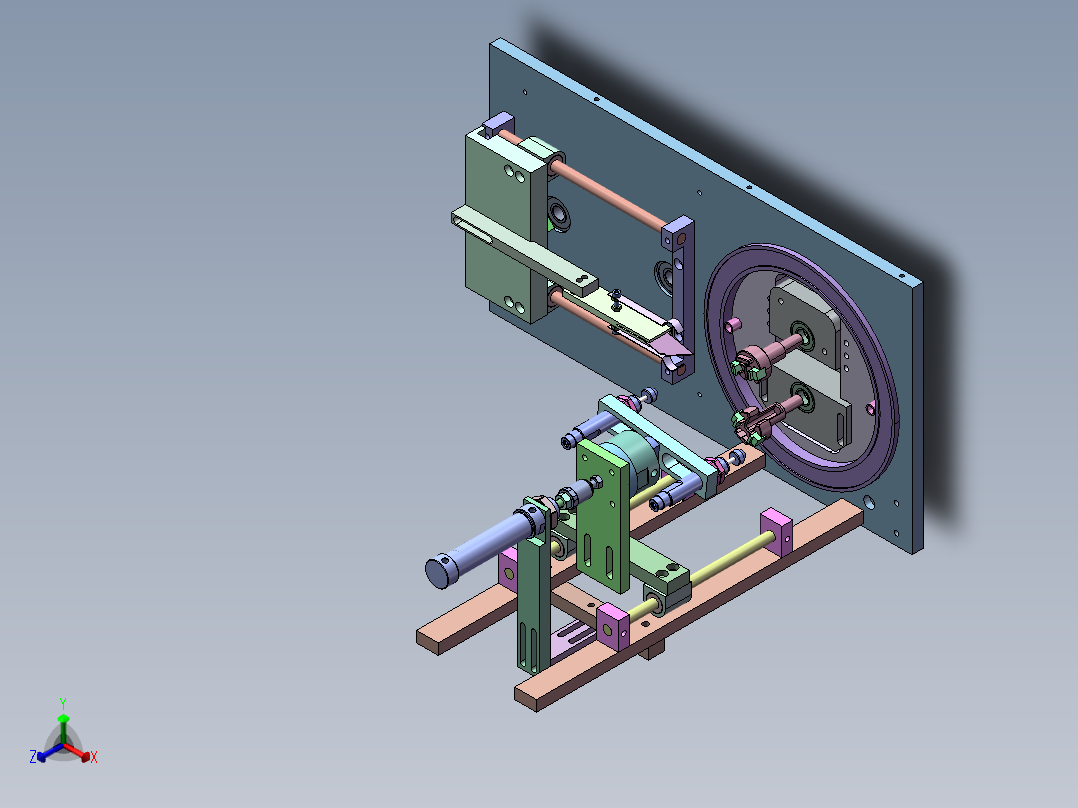 C600 咖啡胶囊自动封口机正等轴测图
