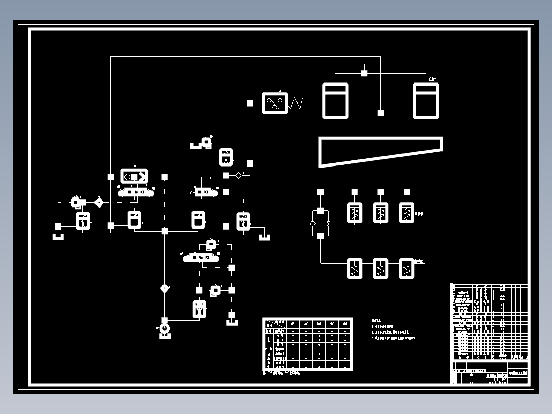 液压剪板机液压系统设计含4张CAD图