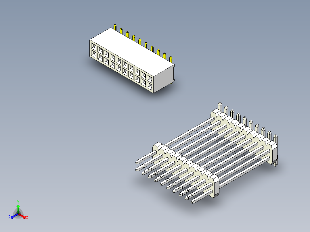 引脚接头插座连接器13