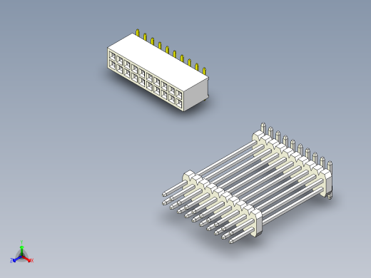 引脚接头插座连接器13