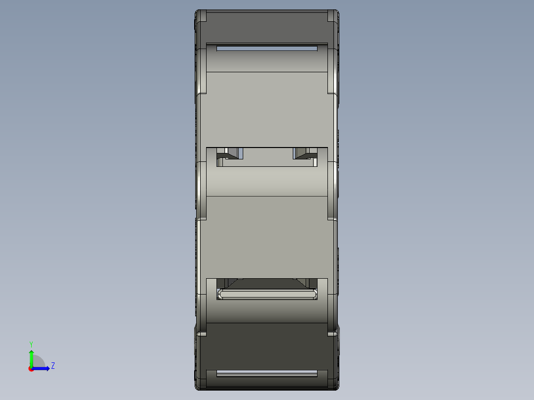 2J15BF120N-3D结构图-001左视图
