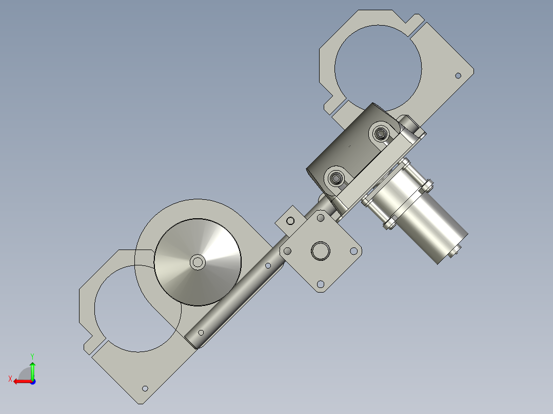CXDQ02-08-01-00油壶支架支架后视图