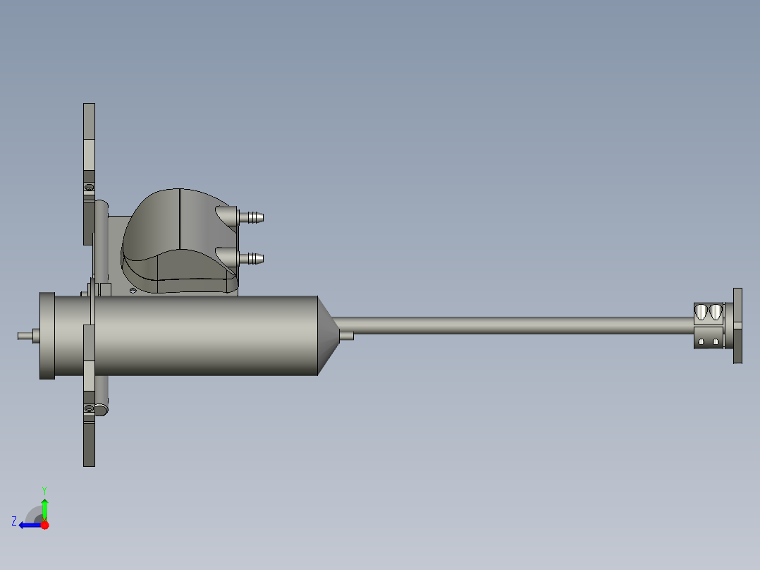 CXDQ02-08-01-00油壶支架支架右视图