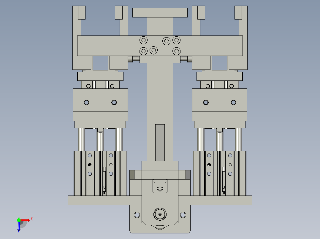 140200抓料组件-LXYC-BOSS俯视图