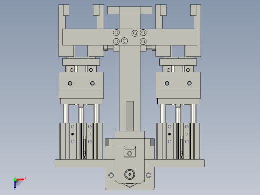 140200抓料组件-LXYC-BOSS俯视缩略图