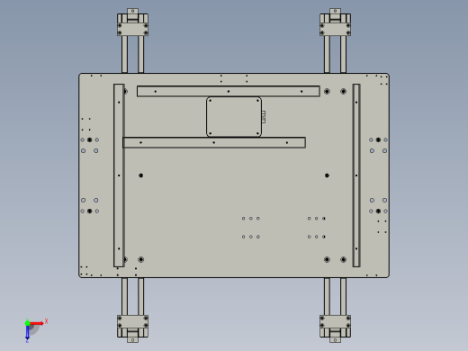 升降平台组合俯视缩略图