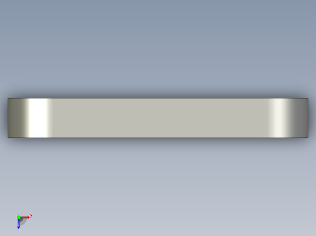 同步带5M-15W-320L俯视图