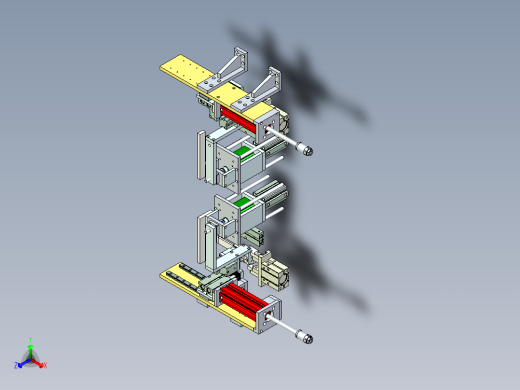 弹垫片压入机构设计