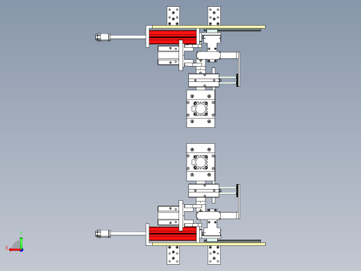 弹垫片压入机构设计后视缩略图