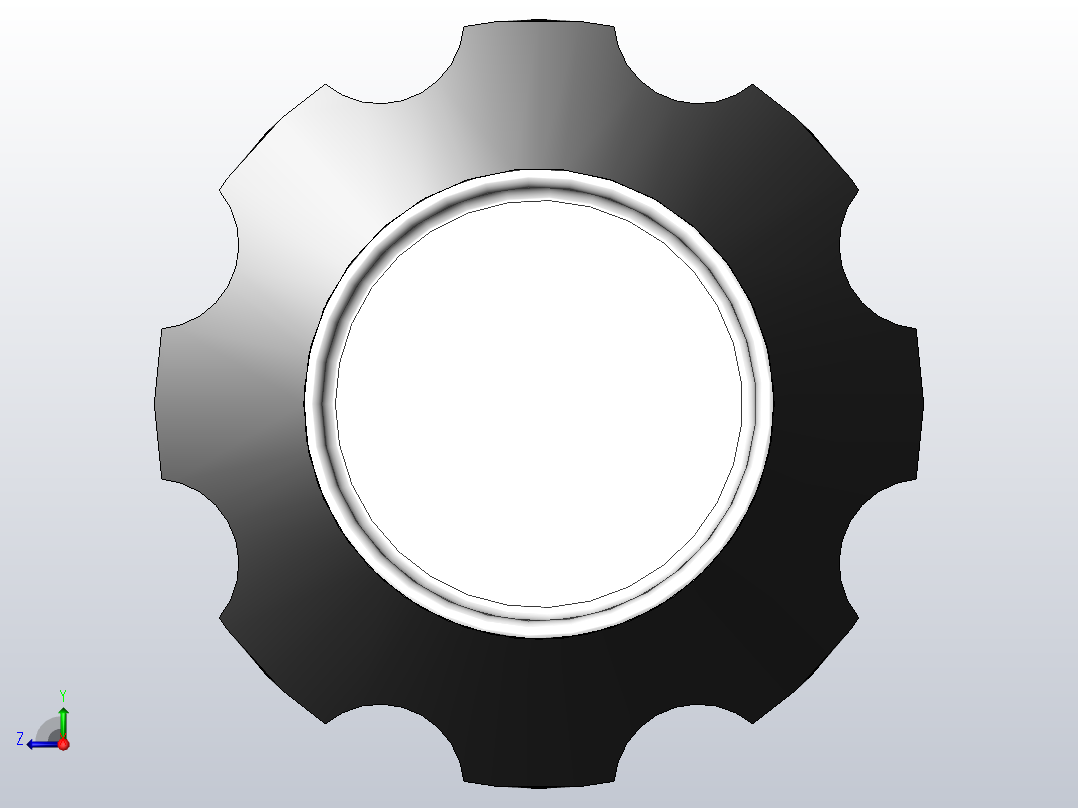 波纹表盘手轮[MMHS85]右视图