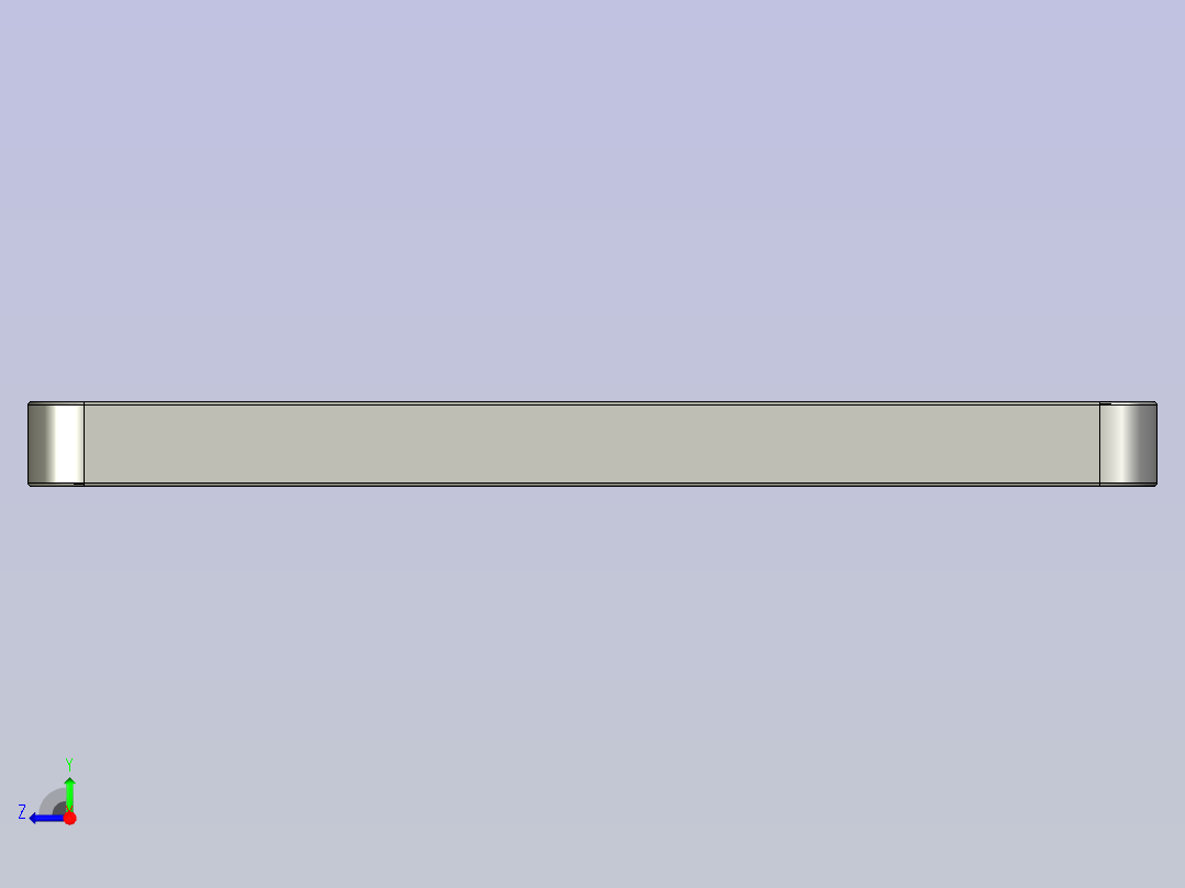 印刷机风扇适配器右视图