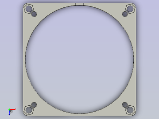 印刷机风扇适配器俯视缩略图