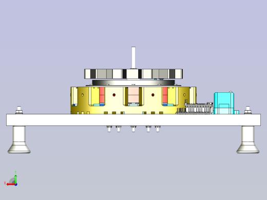 RPM arduino发电机演示结构3D图纸三维模型后视缩略图