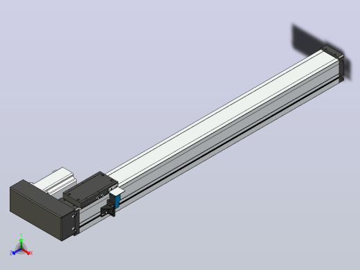 FSL60 直线模组[FSL60-E700-10C7-BR-B60]正等轴测缩略图