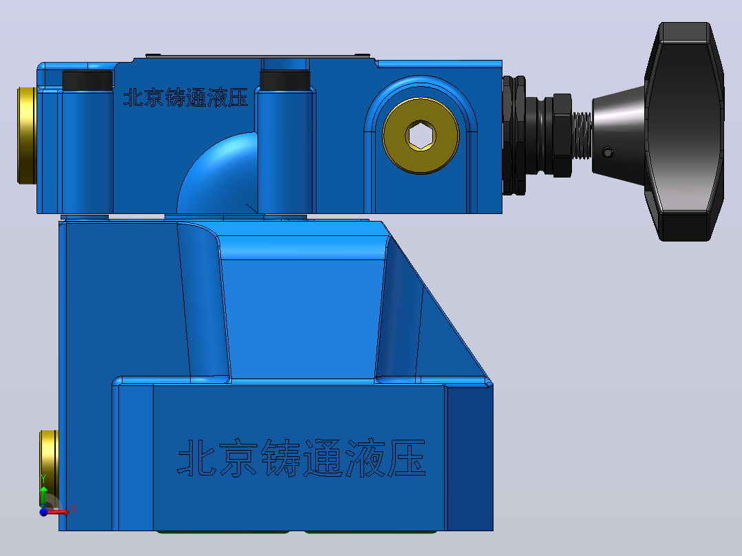 DR20-YM 先导减压阀前视图