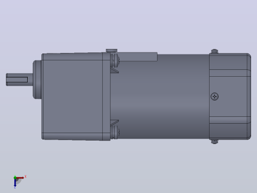 120W104mm感应电动机[6IK120GU-AF-6GU6K]右视缩略图