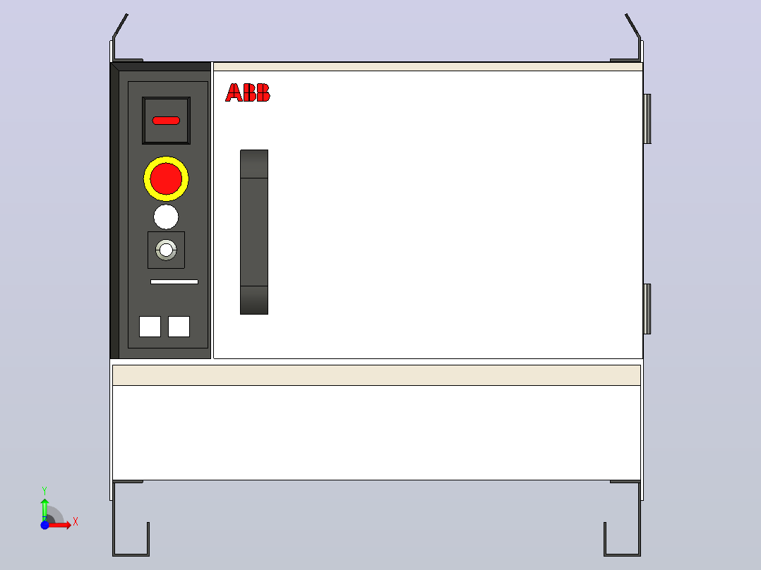 IRC5 ABB控制器前视图