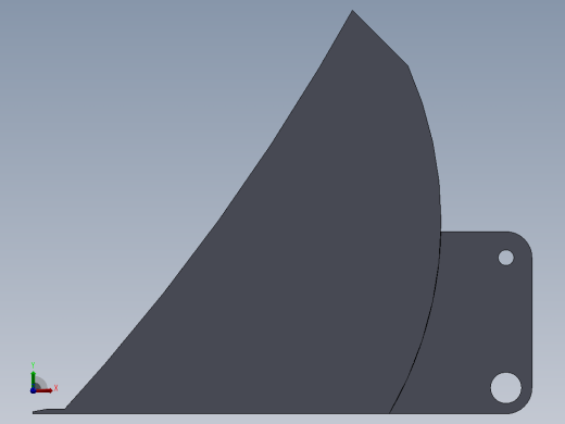 拖拉机用铲斗前视缩略图