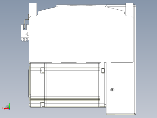 皮带直线轴半封闭可选导轨TPA-HNB-175D-140-L2350-LP-Y-P75-N3后视缩略图