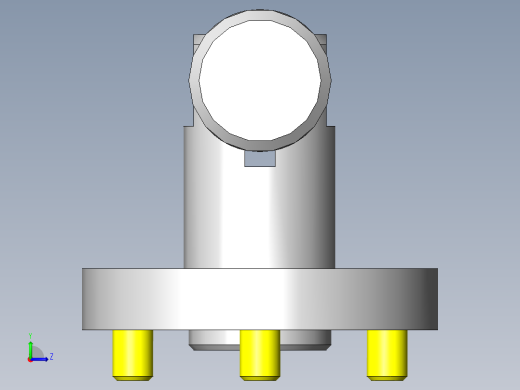换装夹具（板）的定位和锁定机构左视缩略图