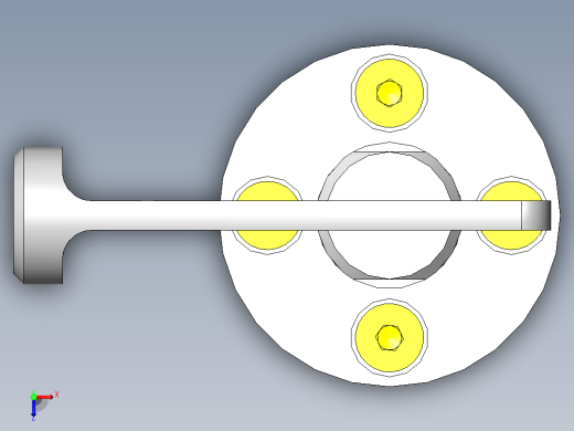 换装夹具（板）的定位和锁定机构俯视缩略图
