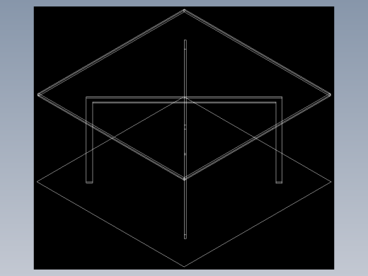 室内家具和灯具等的模型五-J-T13