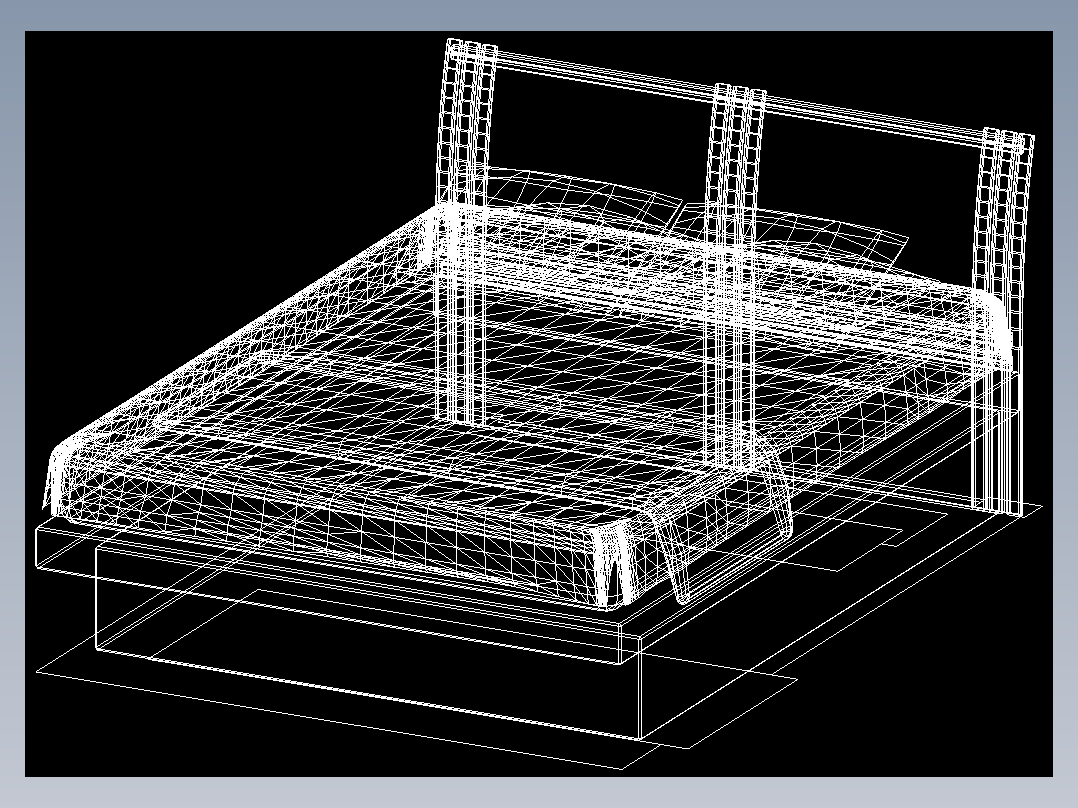 室内家具和灯具等的模型十-K-B10