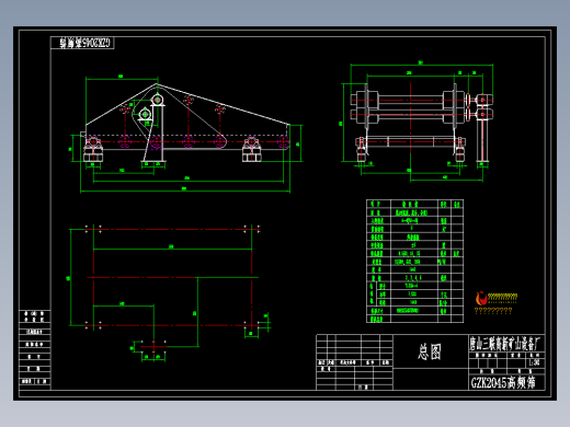 GZK2045高频筛总图