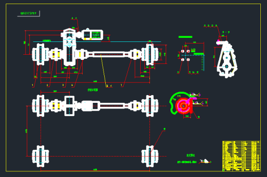 行架提升设备运行机构设计缩略图