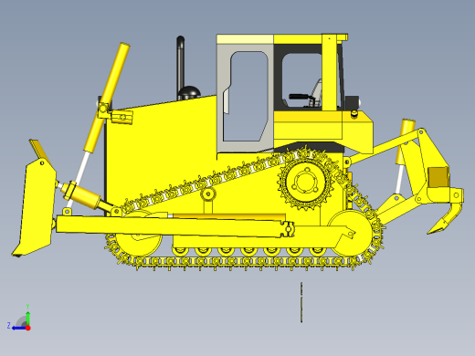 A1_Bulldozer卡特彼勒D6R履带推土机SW2013右视缩略图