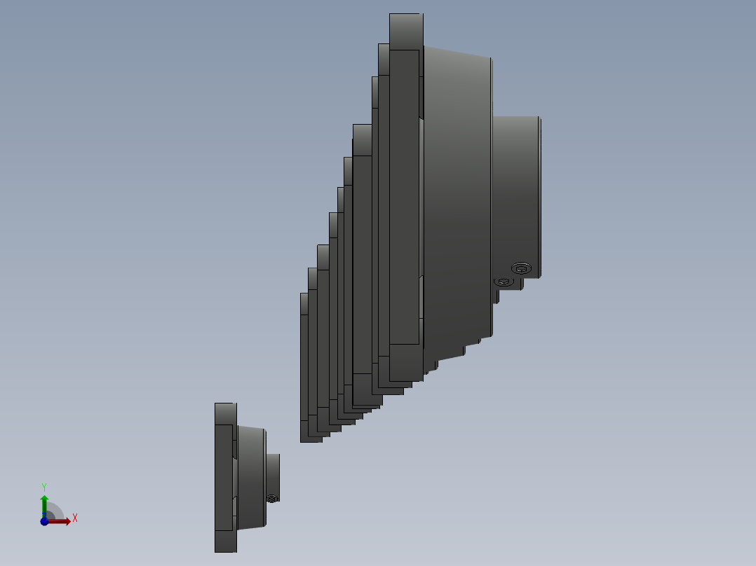 SKF FY系列轴承前视图