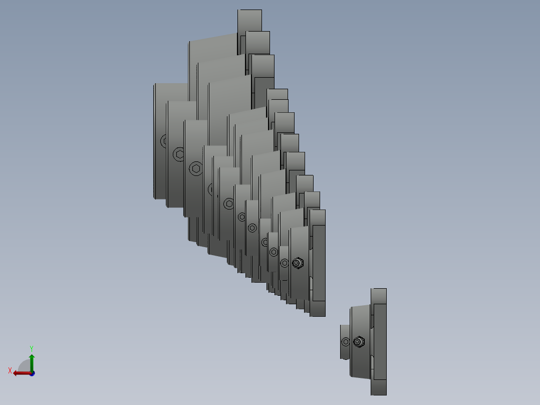 SKF FY系列轴承后视图