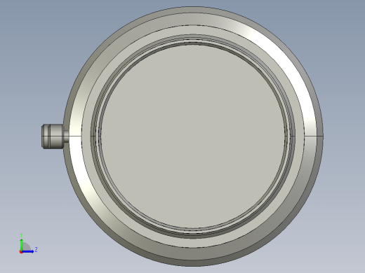 基恩士CA-LM0510_kc图纸模型左视缩略图