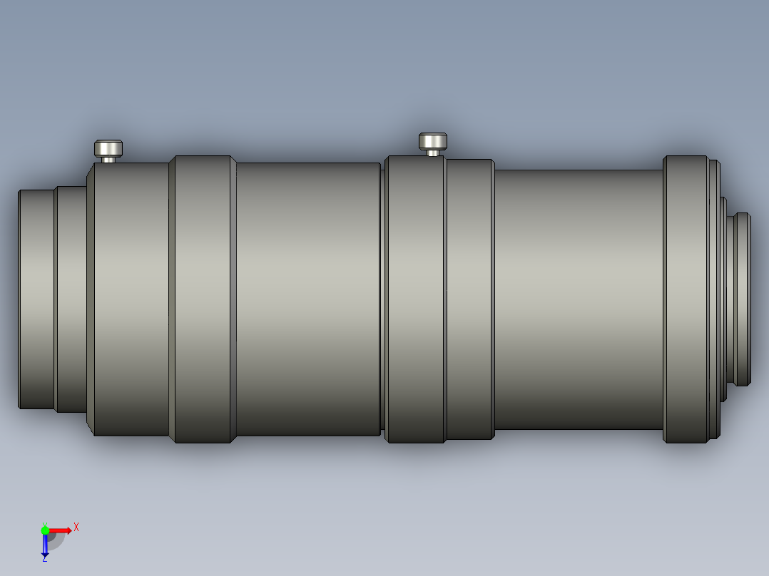 基恩士CA-LM0510_kc图纸模型俯视图