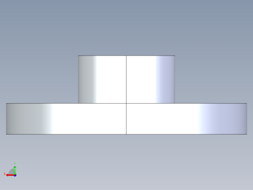 CPVC管件23-Sch80_Flange One-Piece_SOC_9851-010_1in后视缩略图