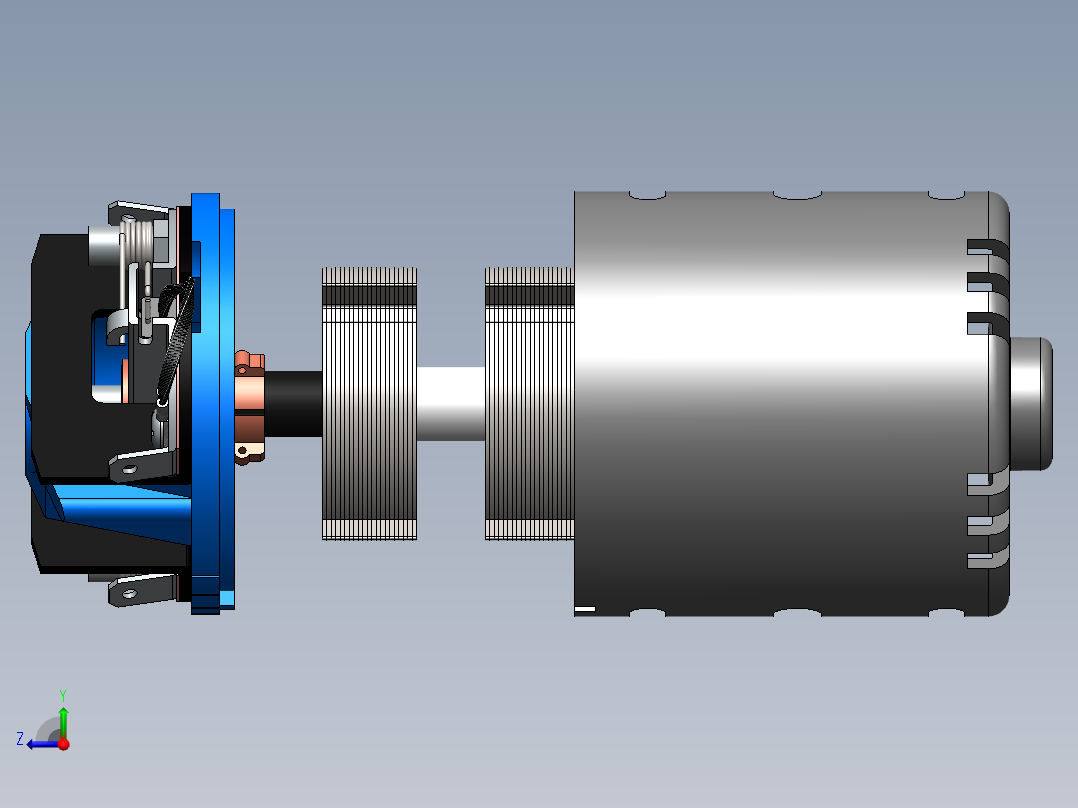 直流电动机3右视图