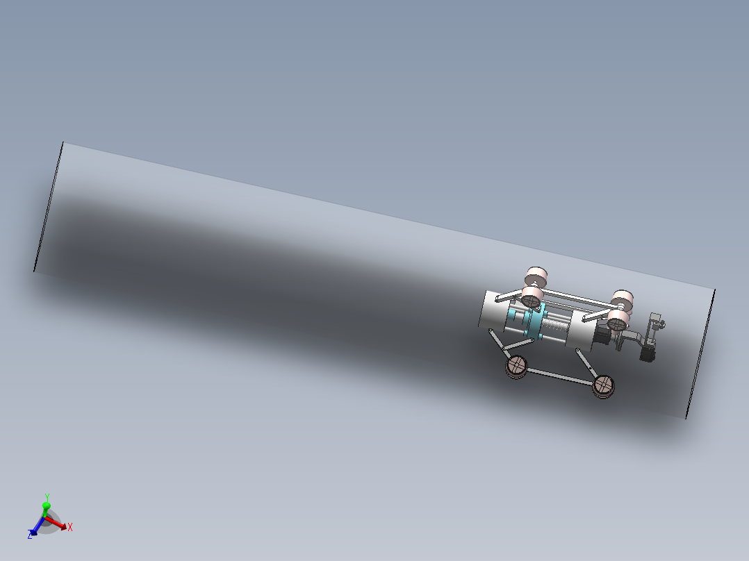 管道喷涂机器人总装三维(1)(1)(1)(1)