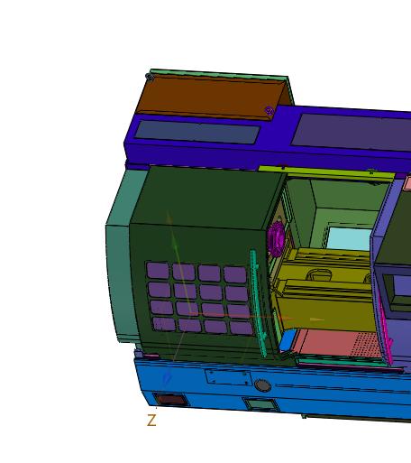 卧式高精密刀架ck6150机床