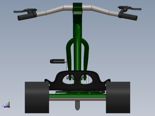 漂移三轮车右视缩略图