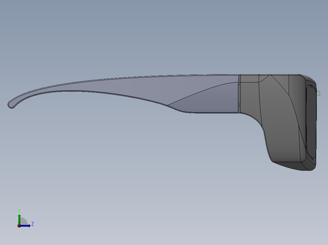为儿童设计保护太阳镜左视图