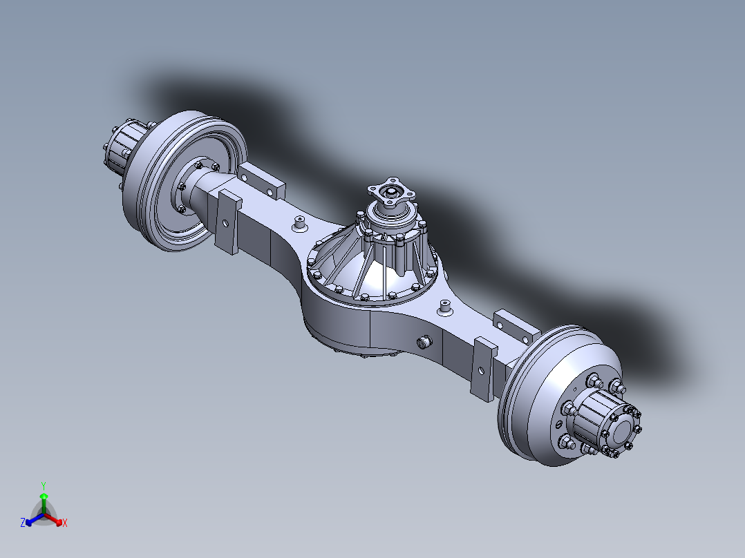 五十铃（1043）汽车后桥驱动桥总成==888553===500