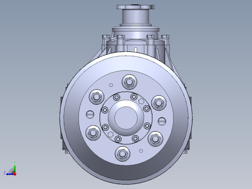 五十铃（1043）汽车后桥驱动桥总成右视缩略图