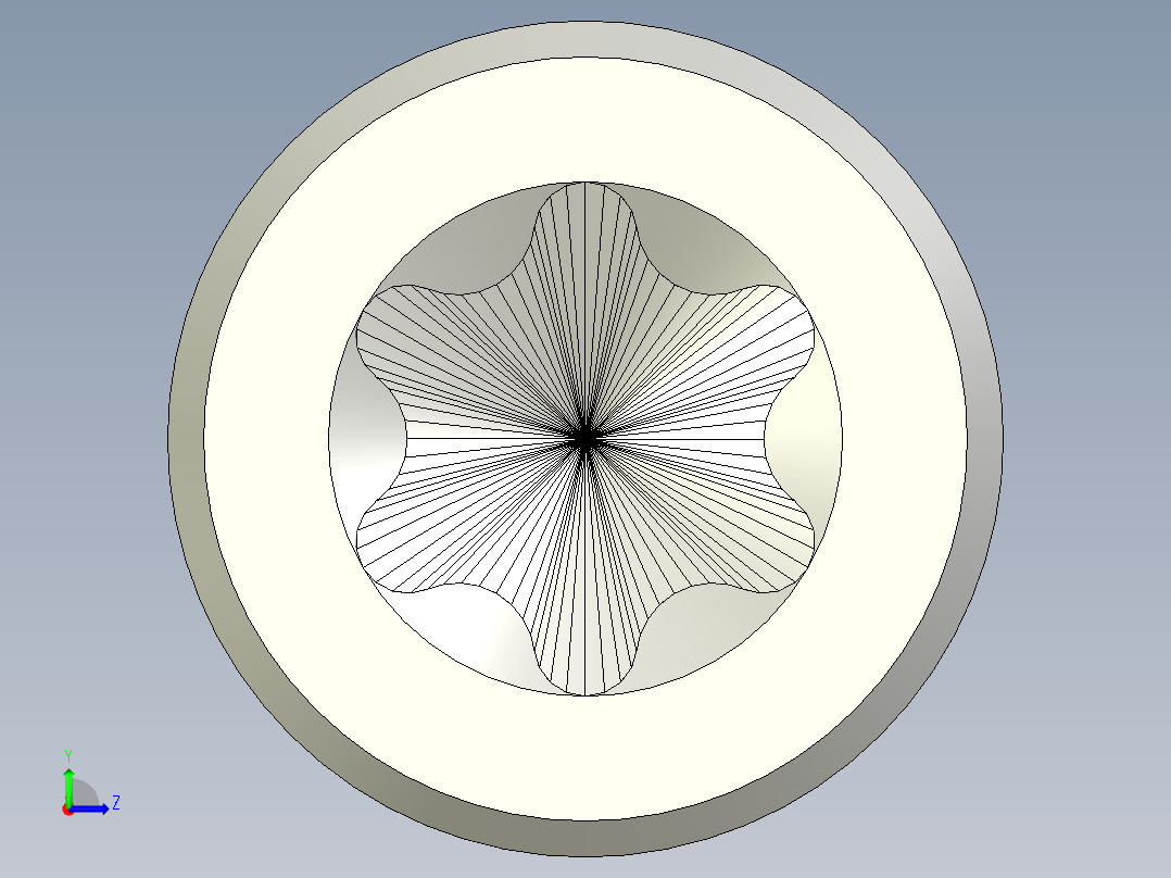 螺钉-Hexalobular_socket_screw-M10-20-20-10-13-8-C0.56.stp左视图