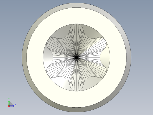 螺钉-Hexalobular_socket_screw-M10-20-20-10-13-8-C0.56.stp左视缩略图