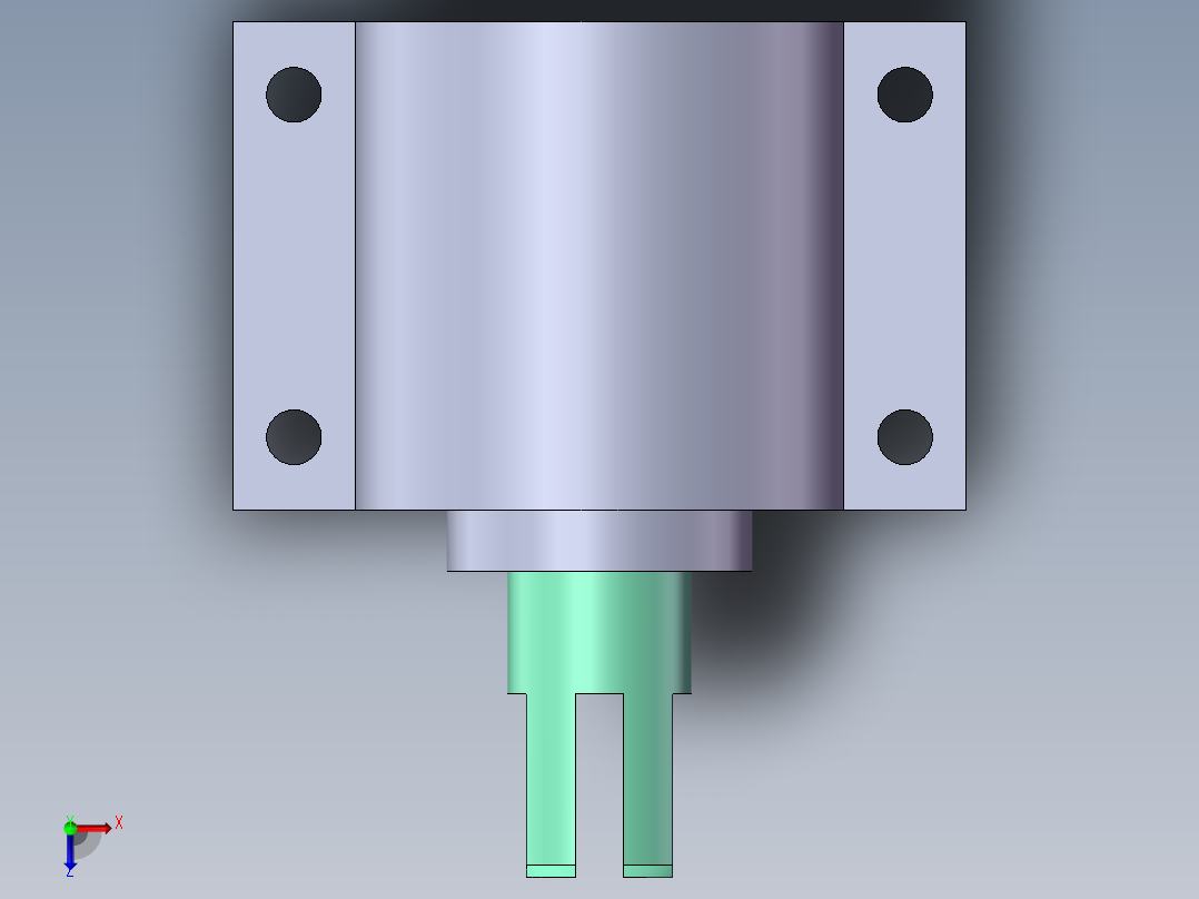 S1 电磁铁俯视图