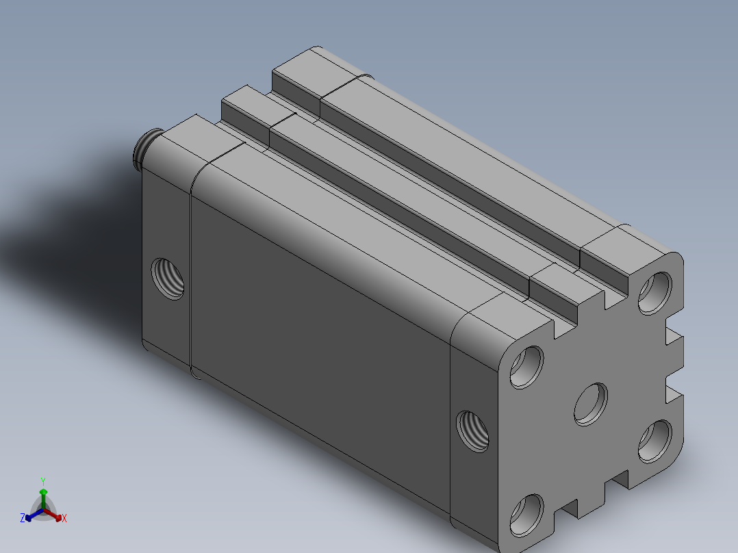 气缸ACE40X60SB主视图