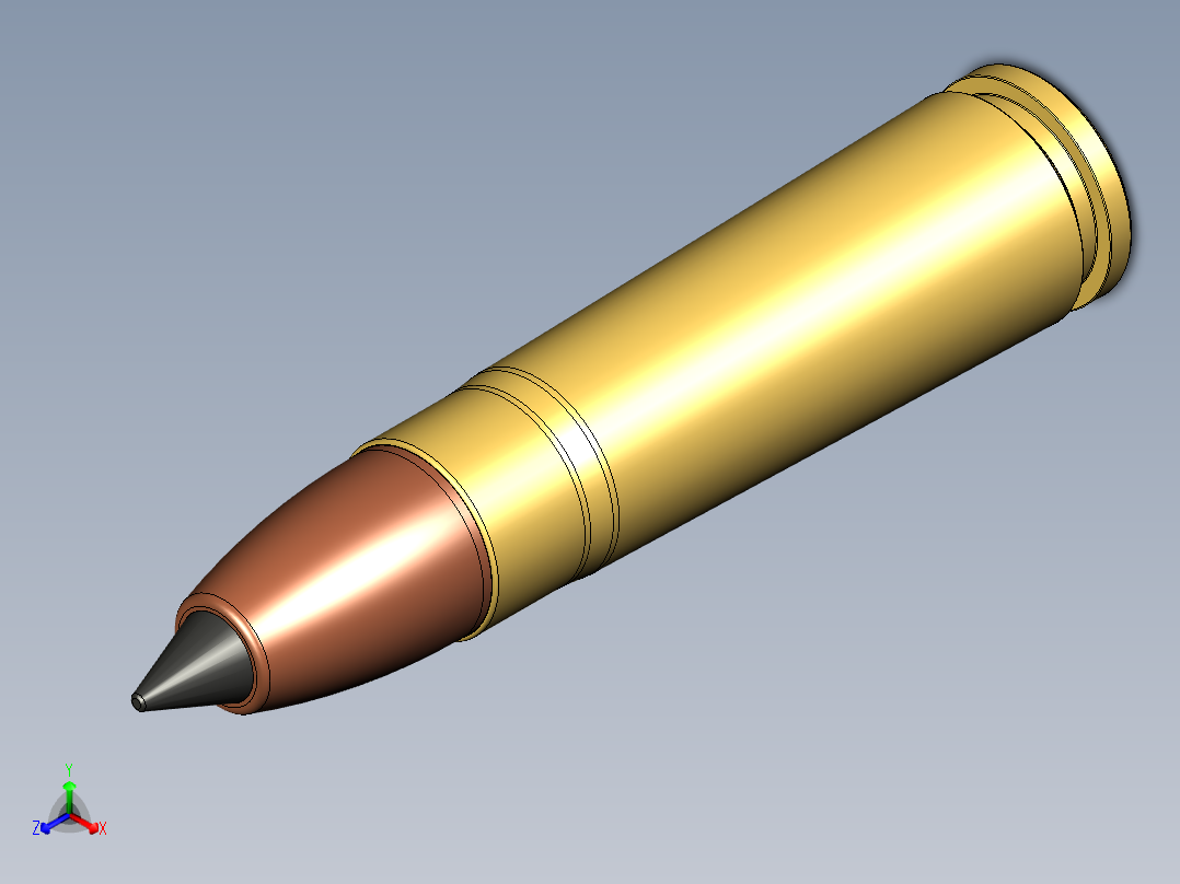 9x39mm正等轴测图