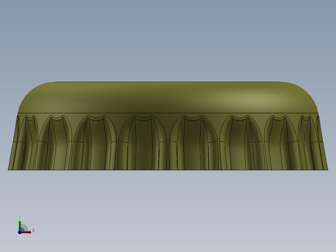 瓶盖、盖子(21)前视图