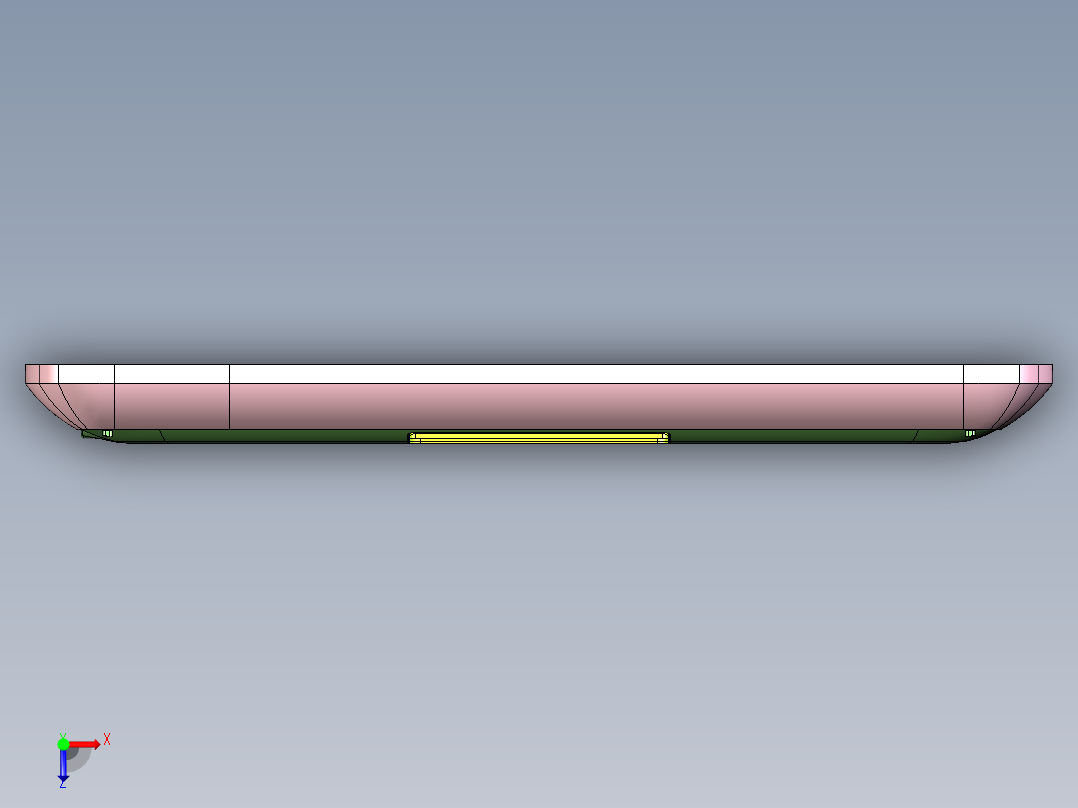 FONE-D笔记本CNC工装夹具三维模型-DAMO-0126俯视图