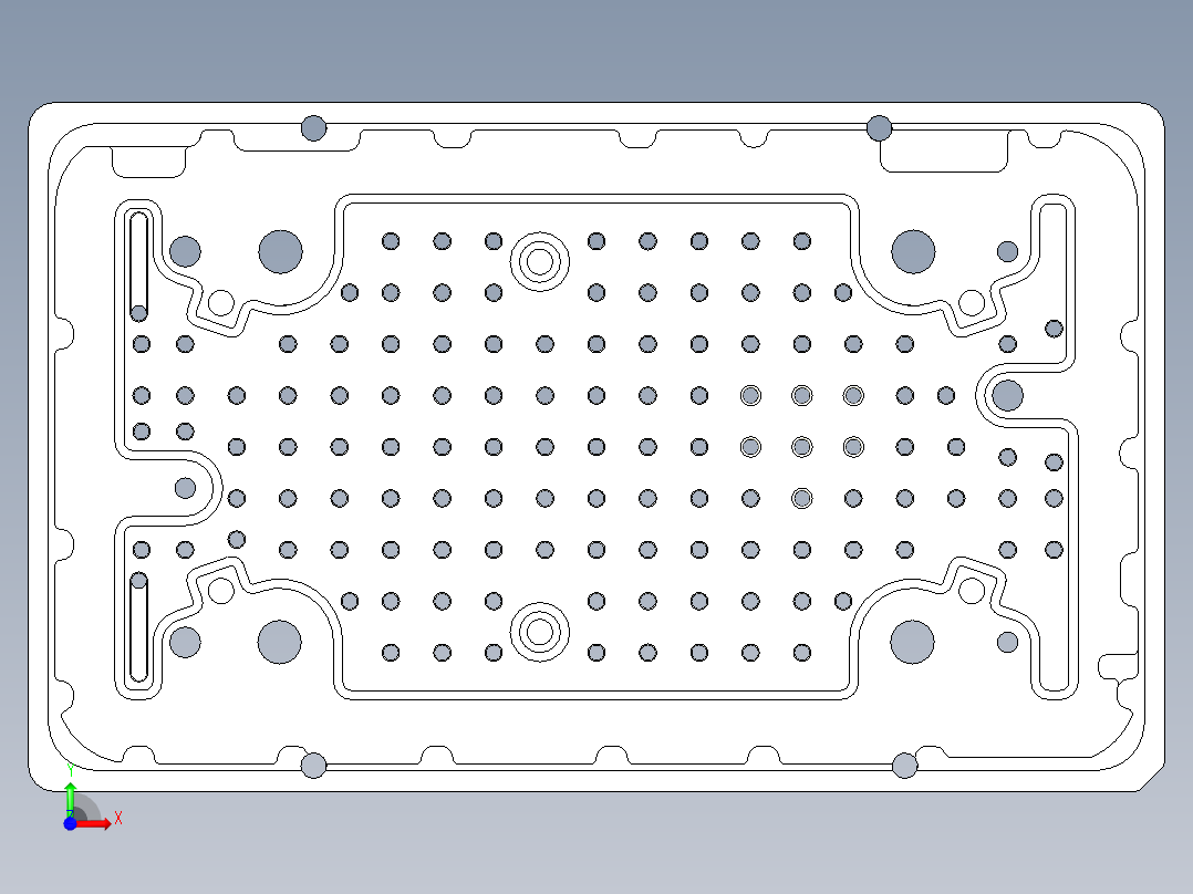 Z581C-笔记本CNC工装夹具三维模型CNC4-1106前视图
